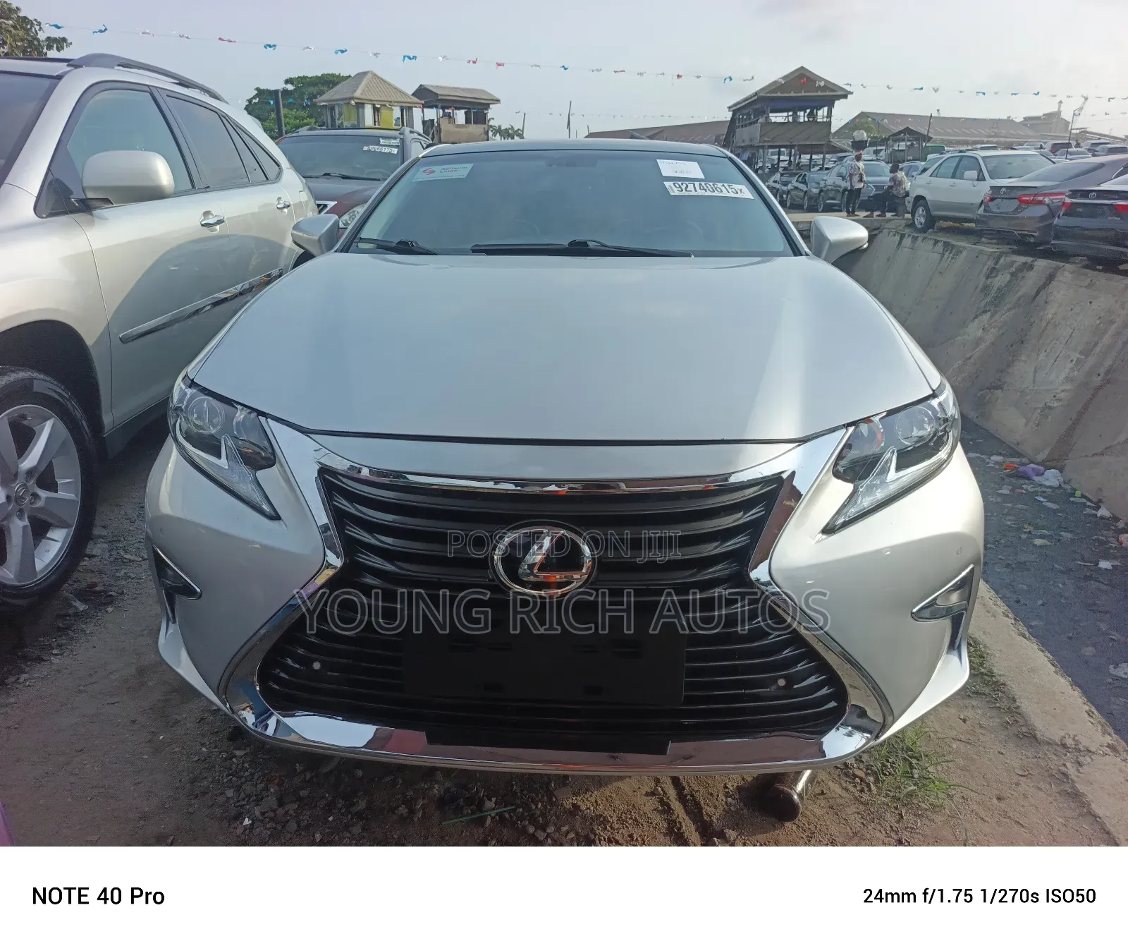 Lexus ES 350 FWD 2014 Silver