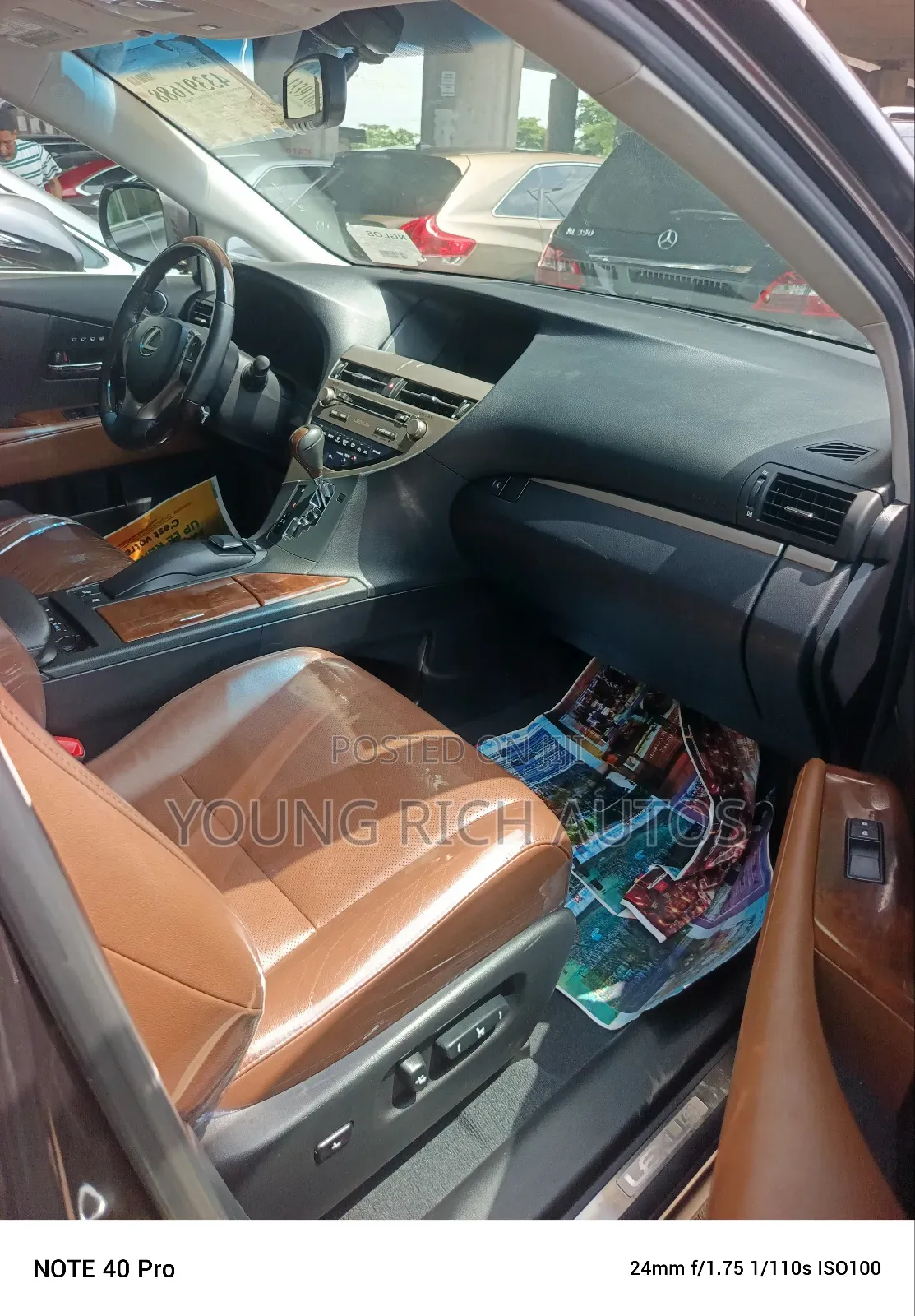 Lexus RX 2015 Brown