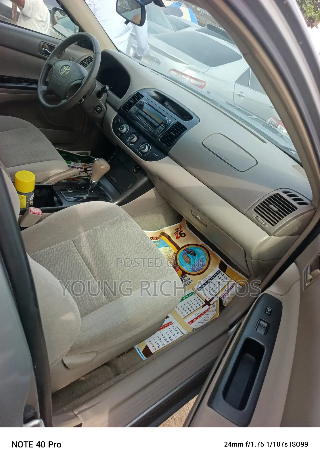 Toyota Camry 2006 Blue