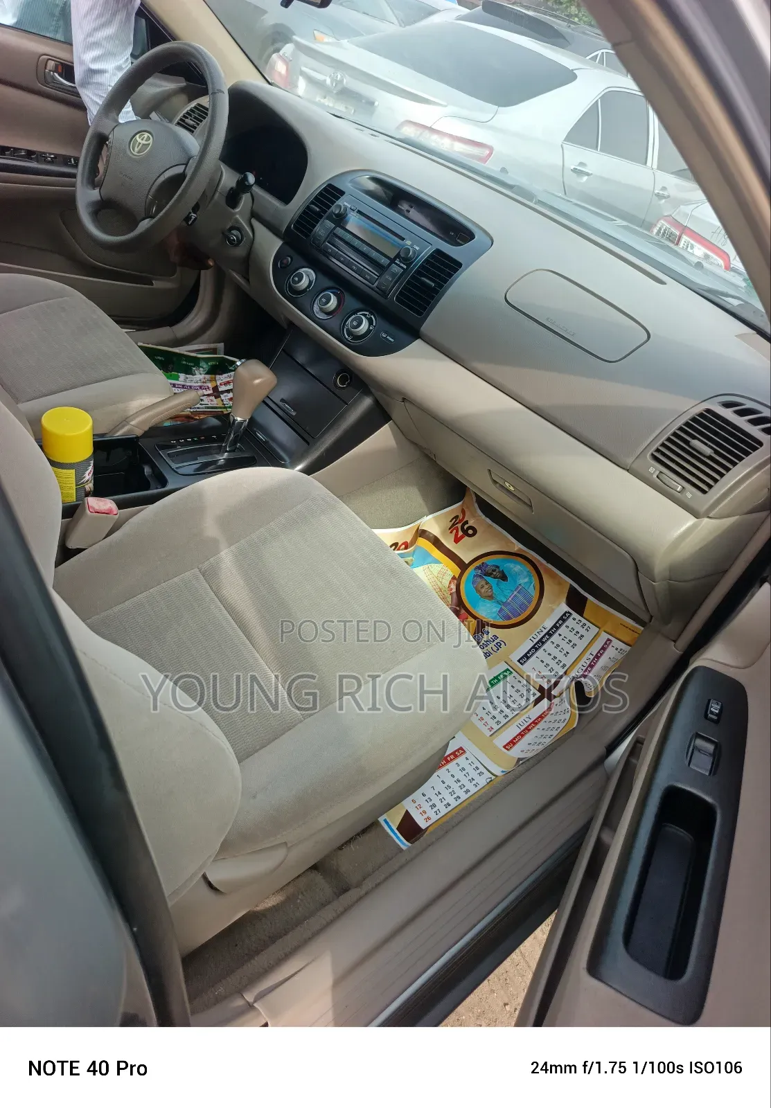 Toyota Camry 2006 Blue