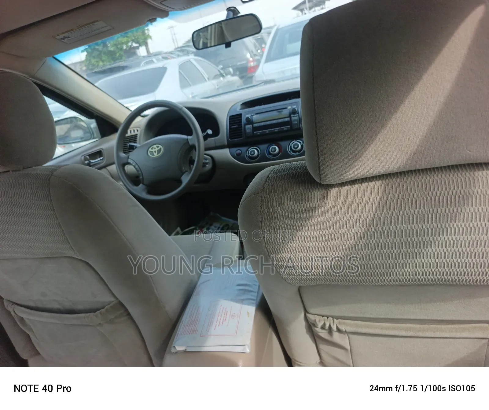 Toyota Camry 2006 Blue