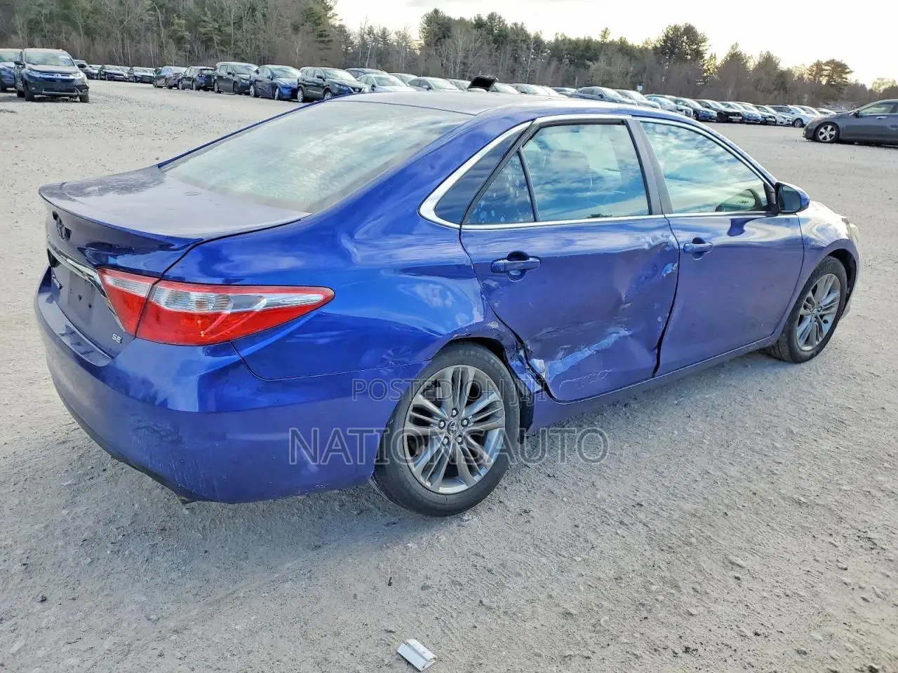 Toyota Camry SE 4dr Sedan (2.5L 4cyl 6A) 2015 Blue