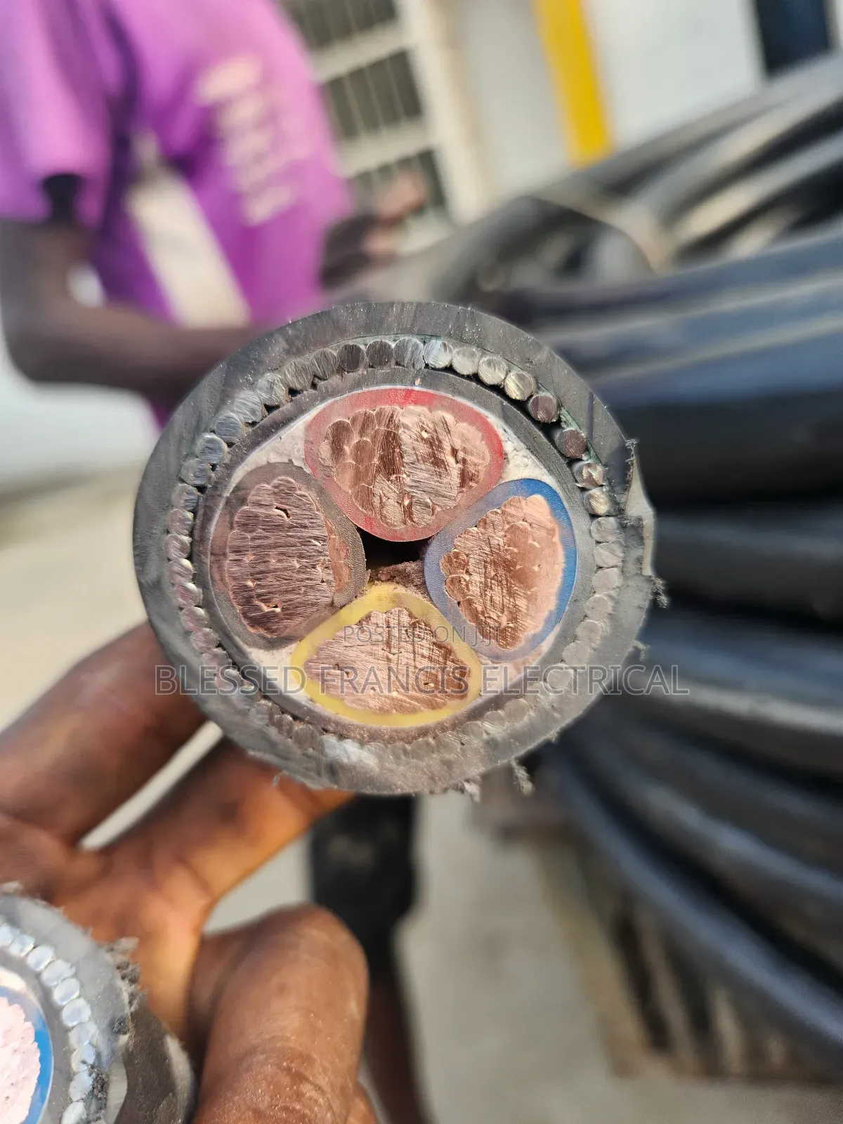 120mm X 4 Core Armored Cable Is a Heavy-Duty Electrical Power Cable