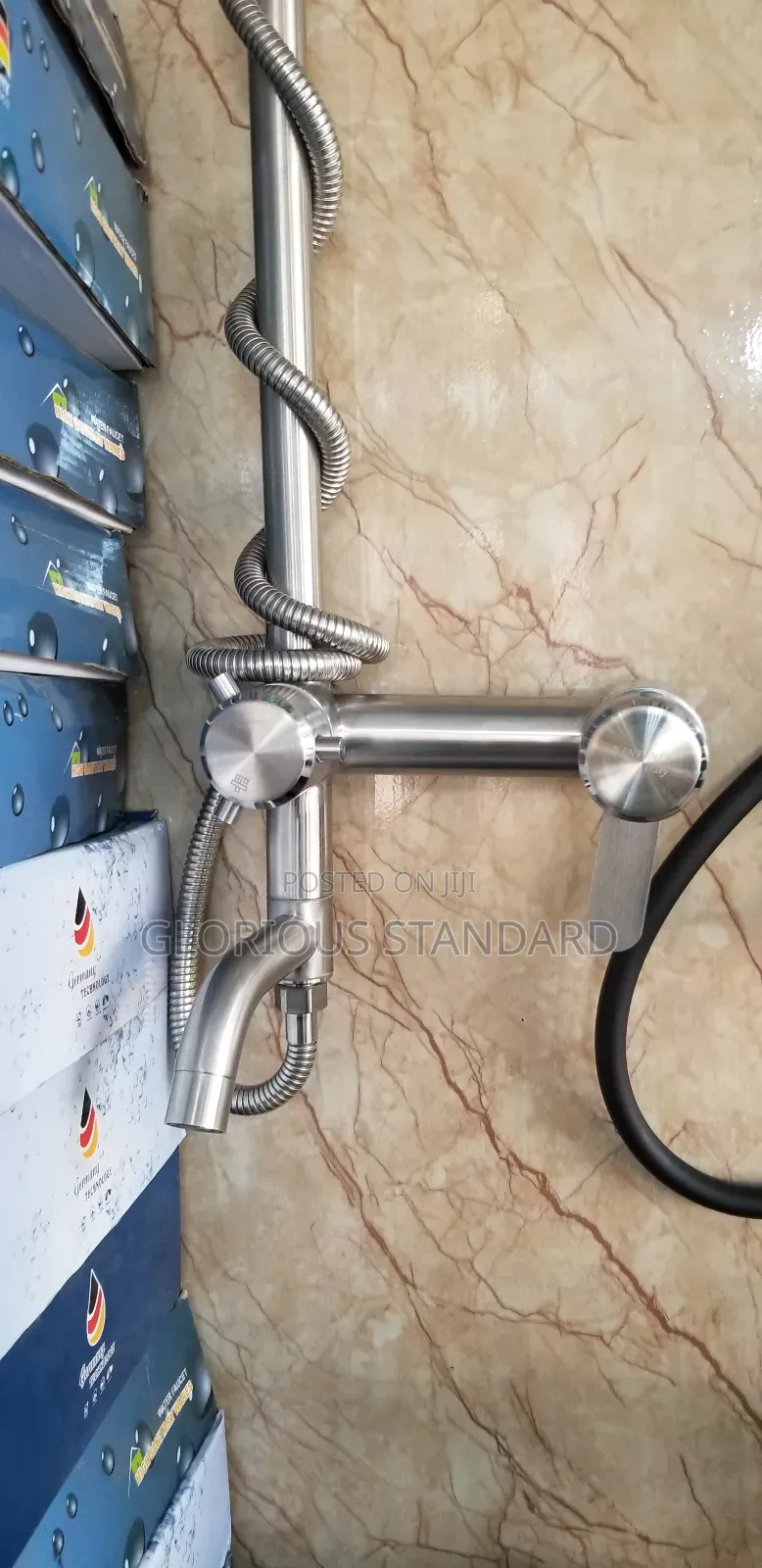 High Quality Kettle Mount Standing Shower Antirust