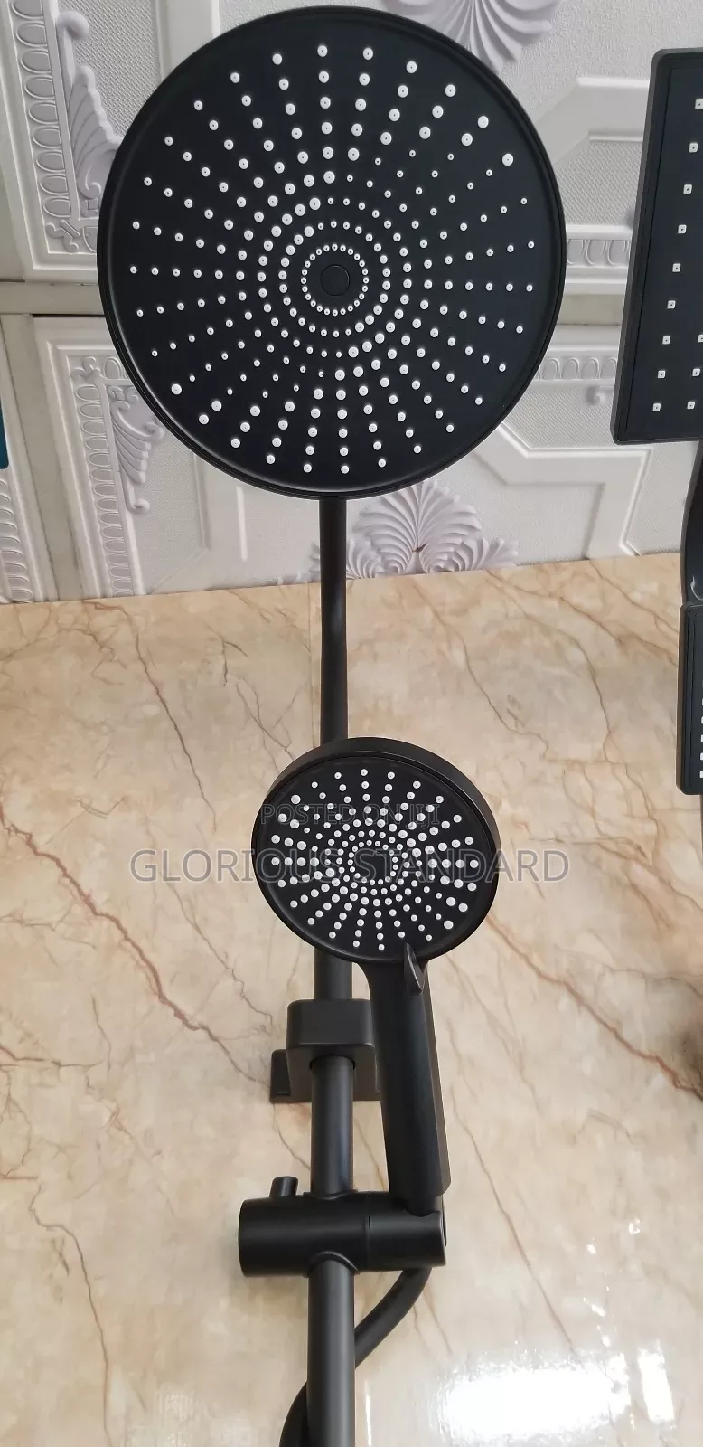 High Quality Standing Shower Kettle Mouth Black