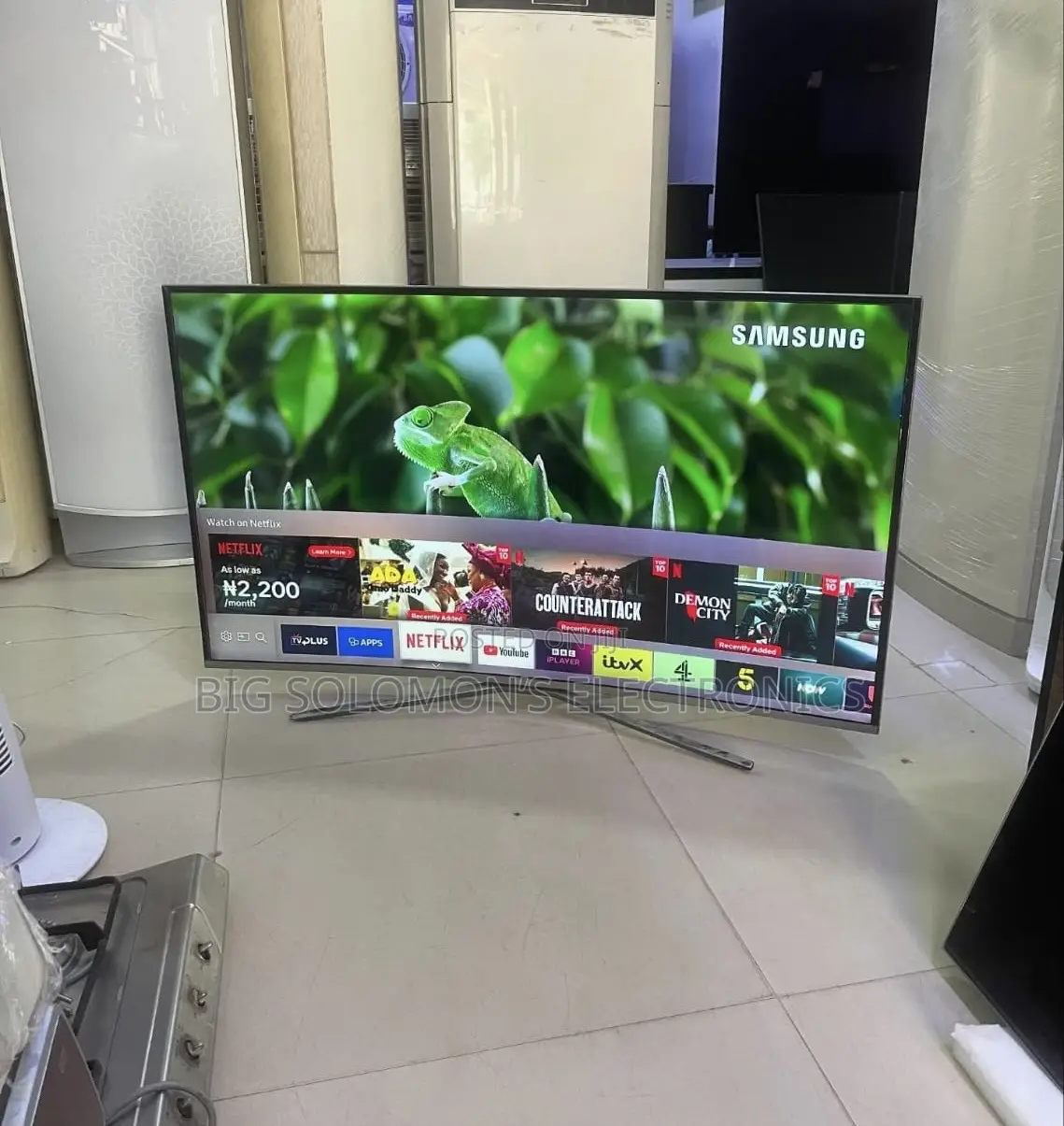 50 Inch Samsung Curved Uhd HDR Smart Tv