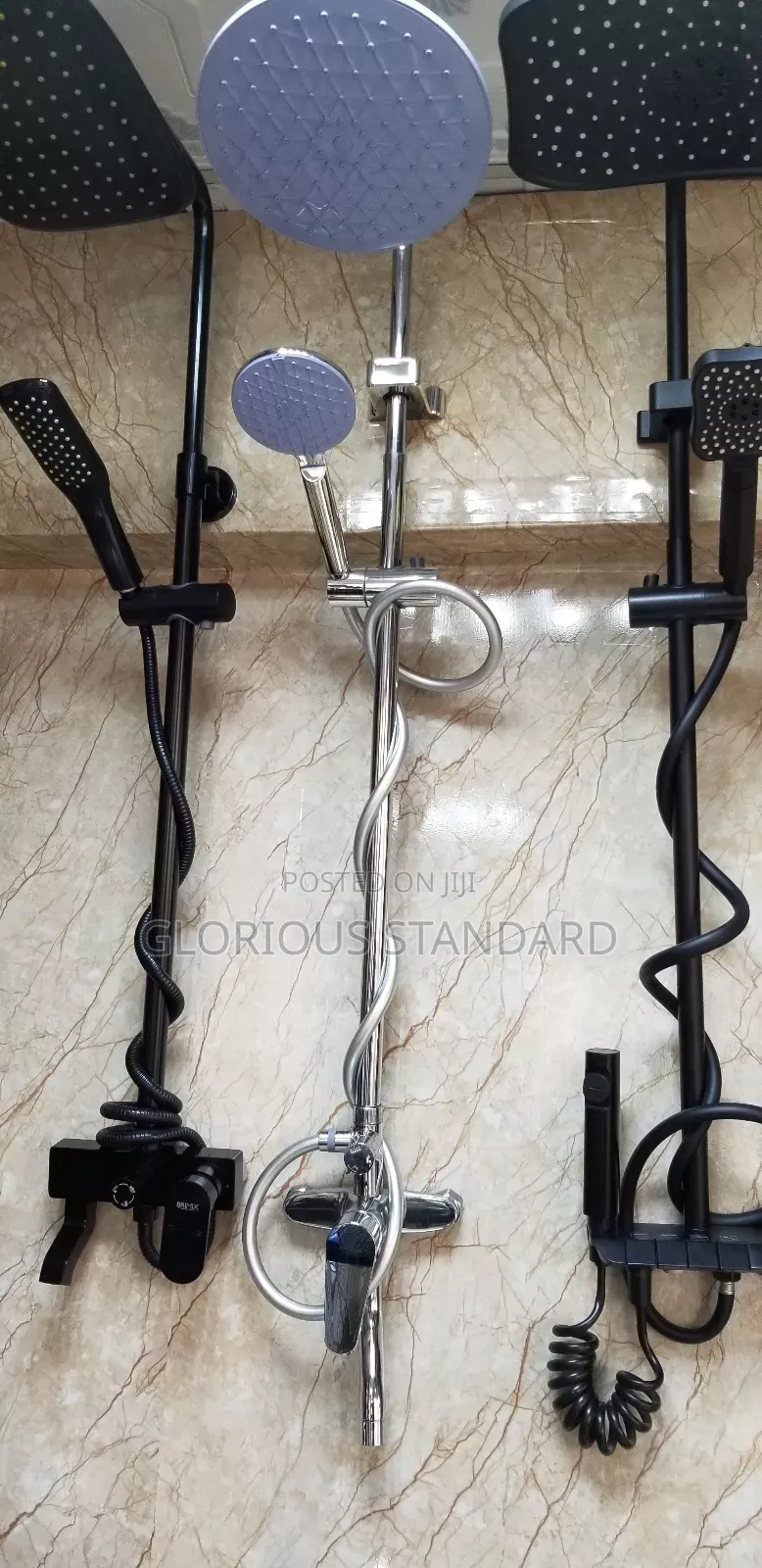 High Quality Standing Shower Chrome