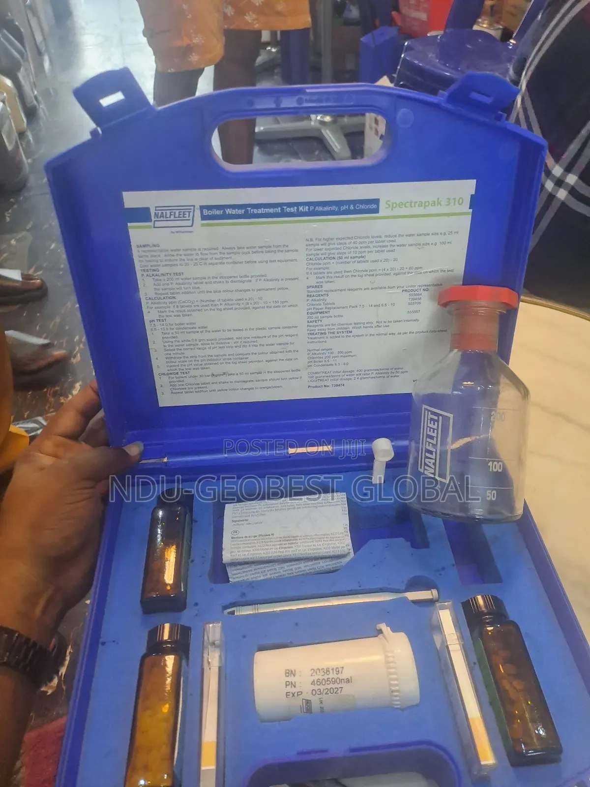 Nalfleet Spectrapak 310 Boiler Water Test Kit.