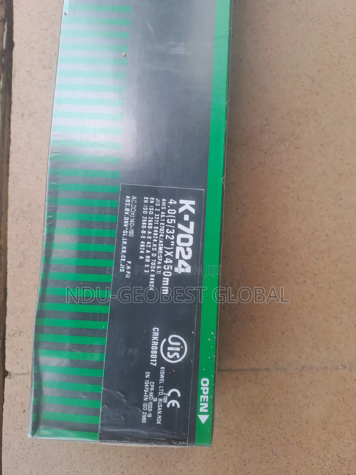 Kiswel K-7024 Welding Electrodes(4.0x5/32")450mm