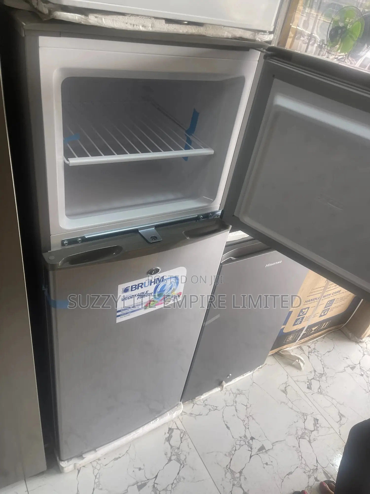 Bruhm Double Door Refrigerator Bfd-195md 195 Liters Fridge