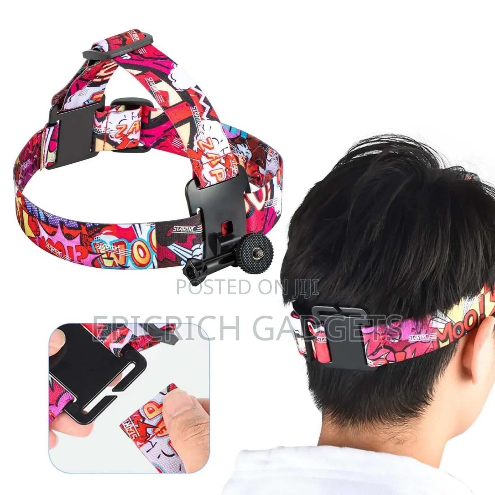 Head-Mounted Phone Holder | Pov Mount Kit for All Phones