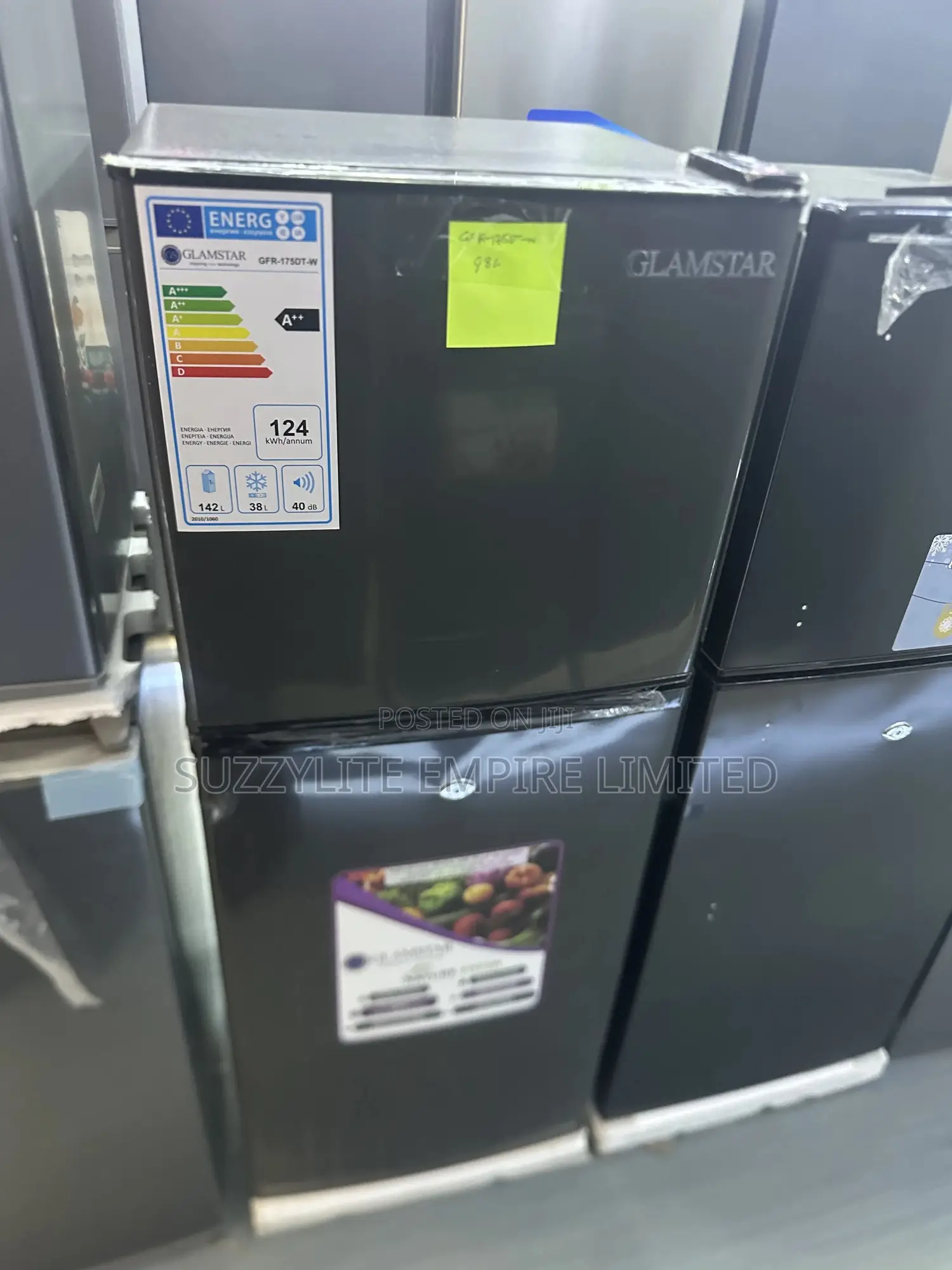 Glamstar 98 Liters Double Door Refrigerator