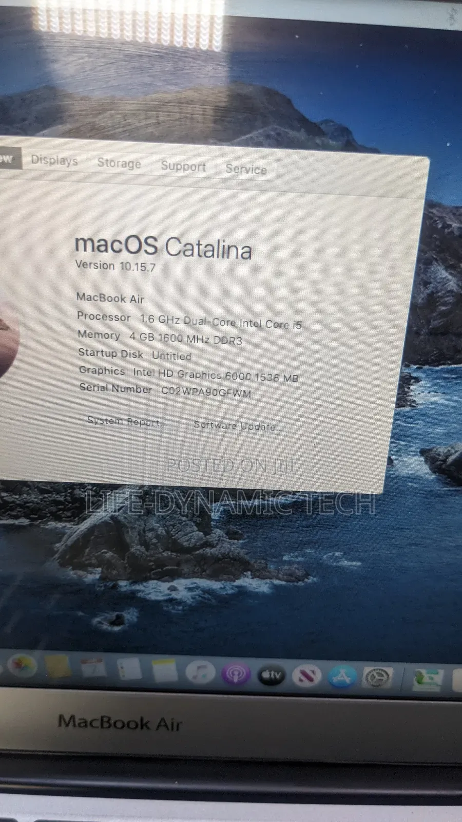 Laptop Apple MacBook Air 2015 4GB Intel Core i5 SSD 128GB