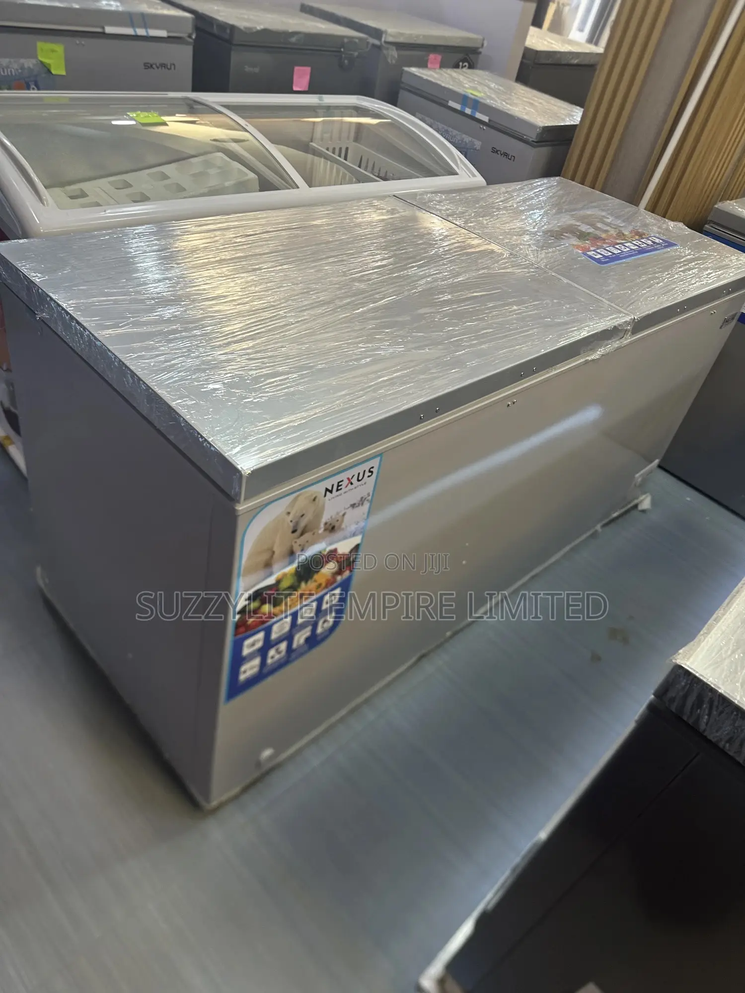 Nexus Double Door Chest Freezer 545 Liters Nx595g