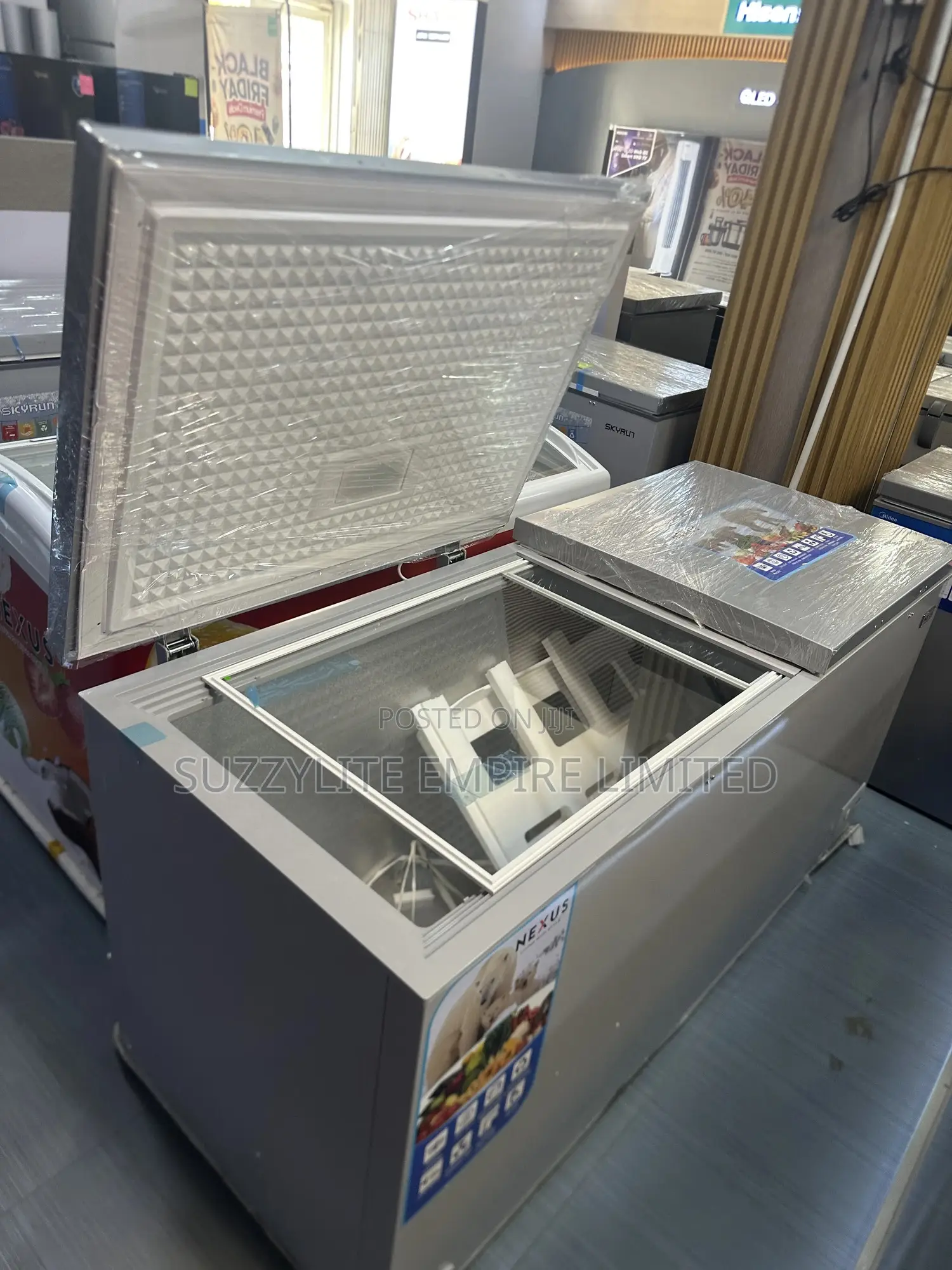 Nexus Double Door Chest Freezer 545 Liters Nx595g