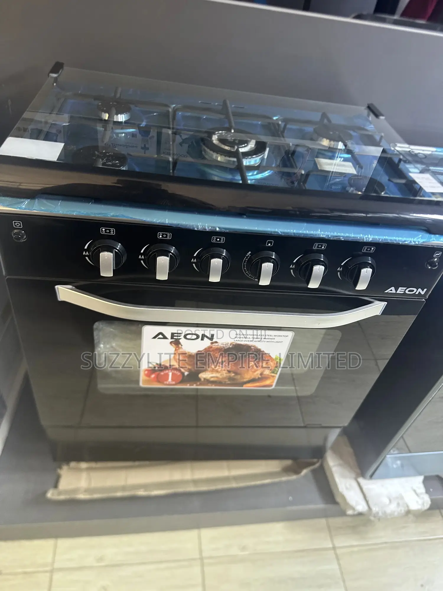 Aeon 60 By 90 Standing Gas Cooker 5burner