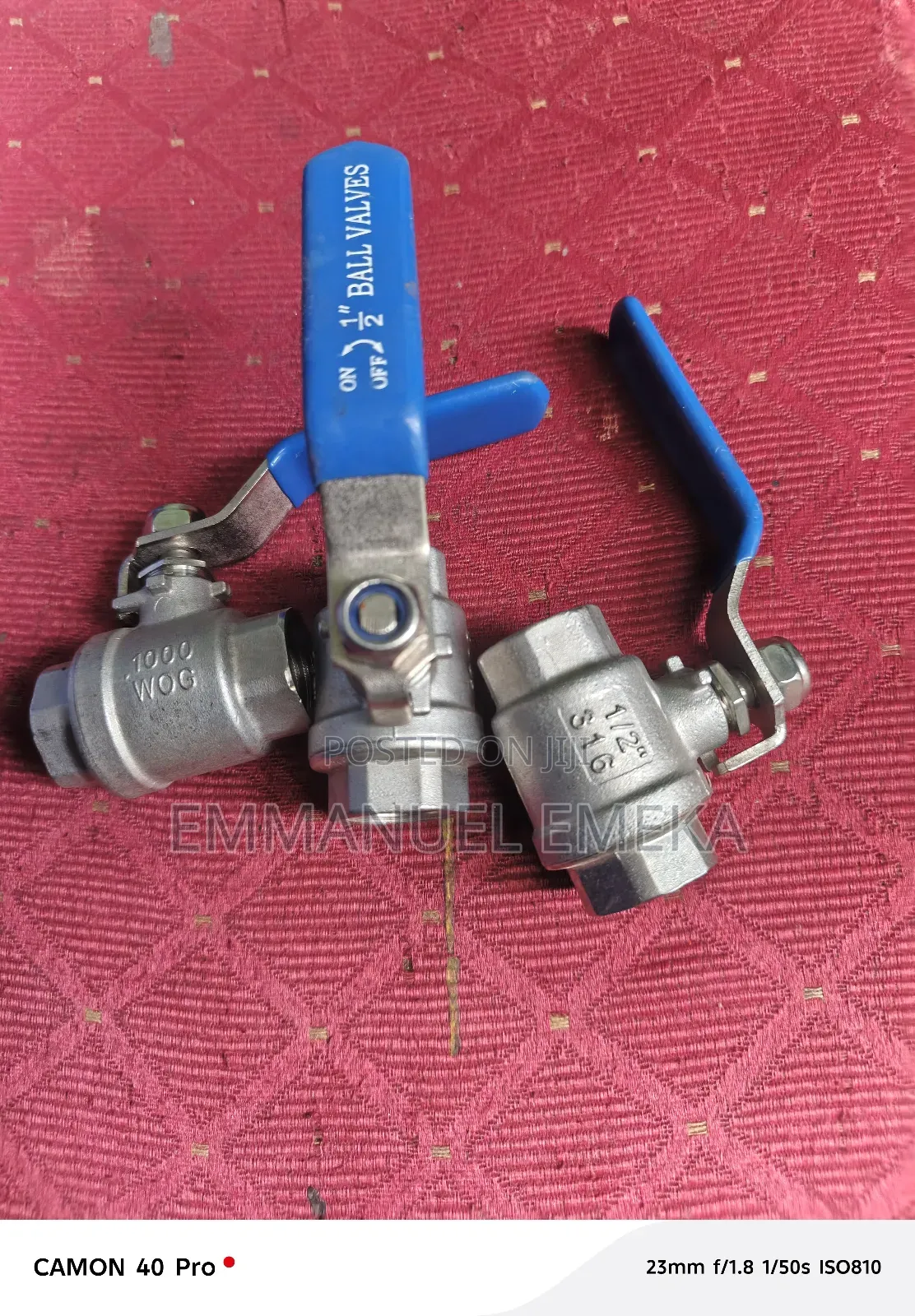Stainless Steel Ball Valves 1/2
