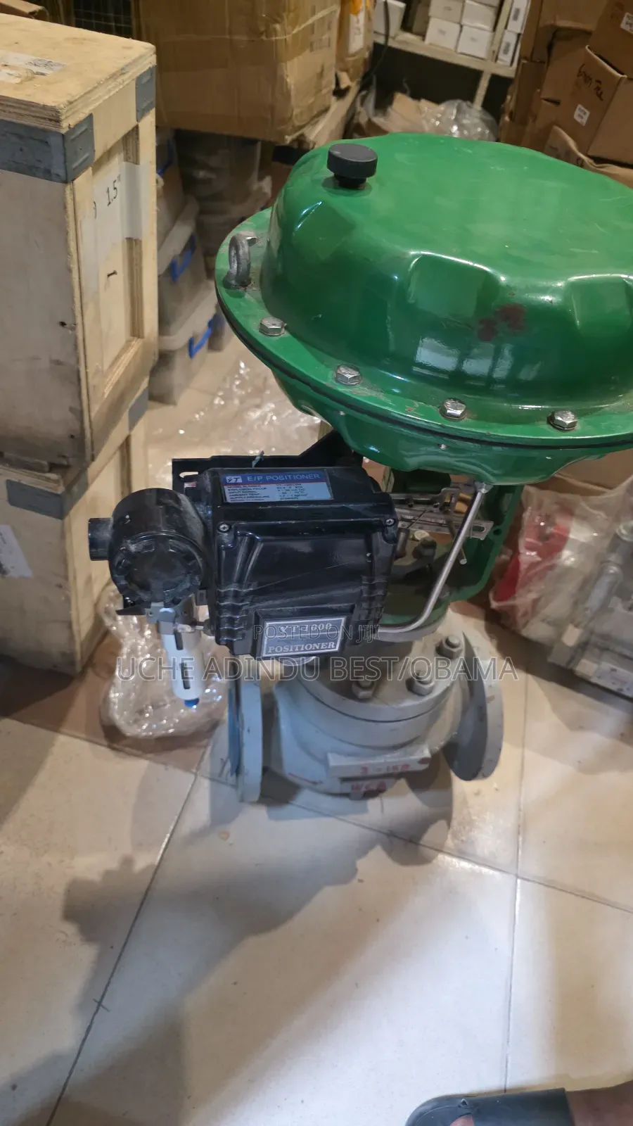 Diaphragm Globe Valve Complete Set 3 Inches