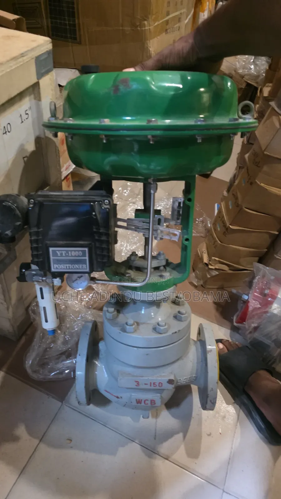 Diaphragm Globe Valve Complete Set 3 Inches