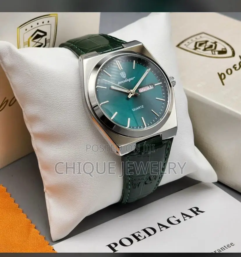 Poedagar Leather Watch
