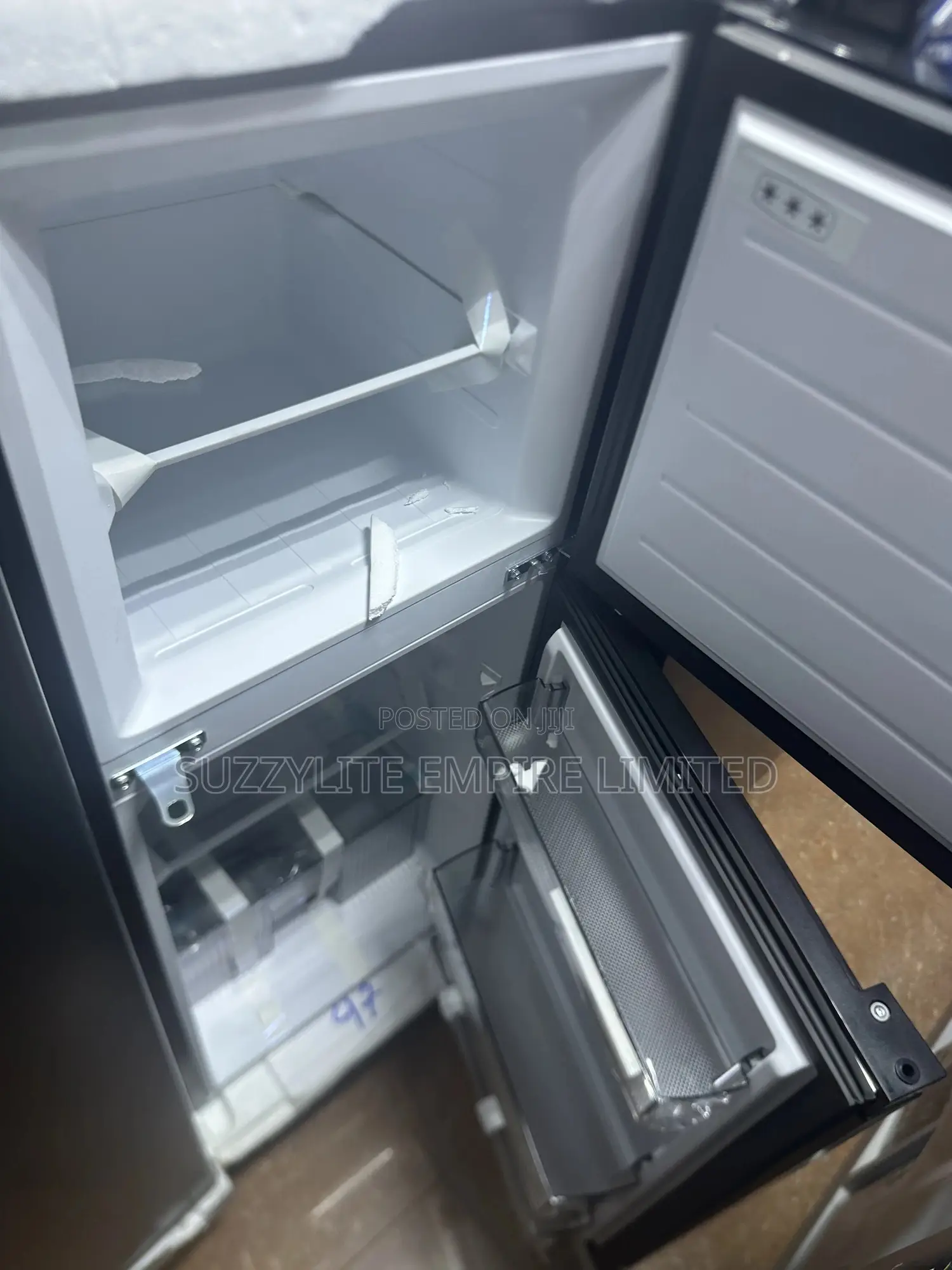 Midea Double Door Refrigerator Mdrat87fcr 128 Liters Energy Saving