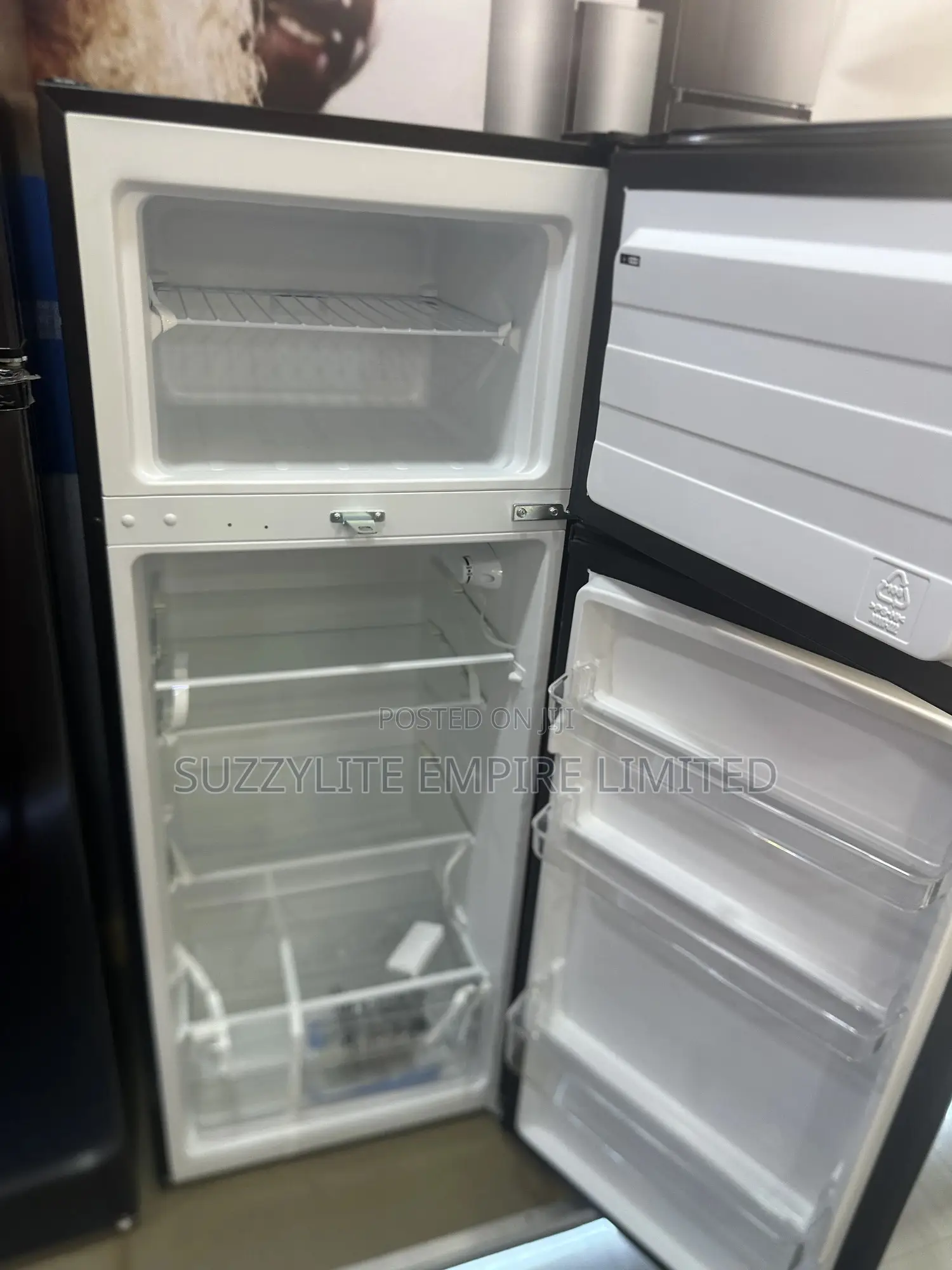 Midea Double Door Refrigerator 190 Liters Energy Saving Mdrt268mtv28