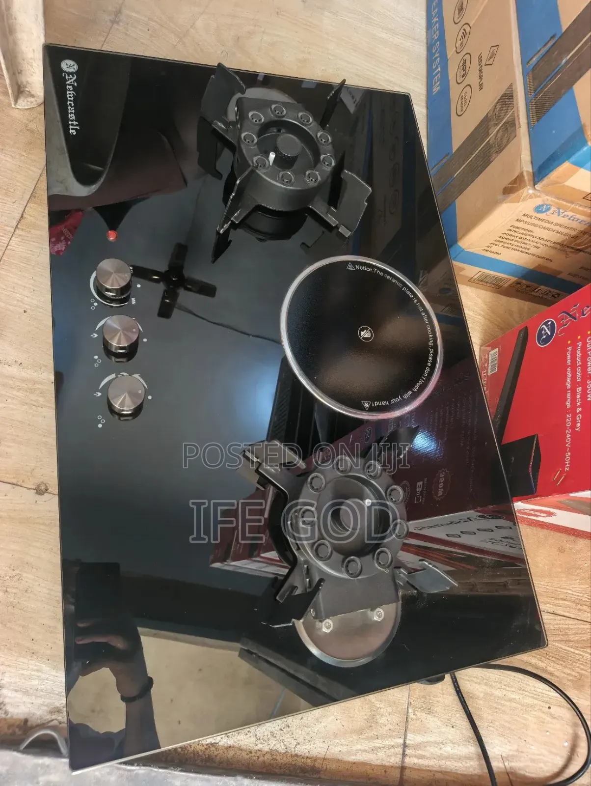 Original Quality Newcastle Inbuilt Flips Up 2+1 Gas & Electric Cooker