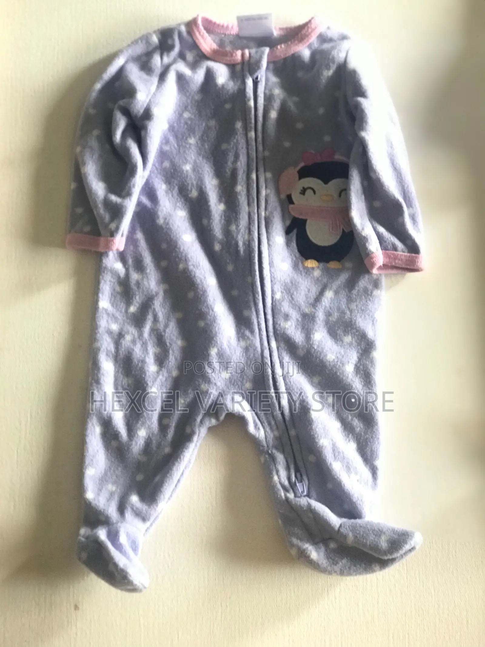 Baby Romper (0–6 Months) – Soft Cotton, Single Piece