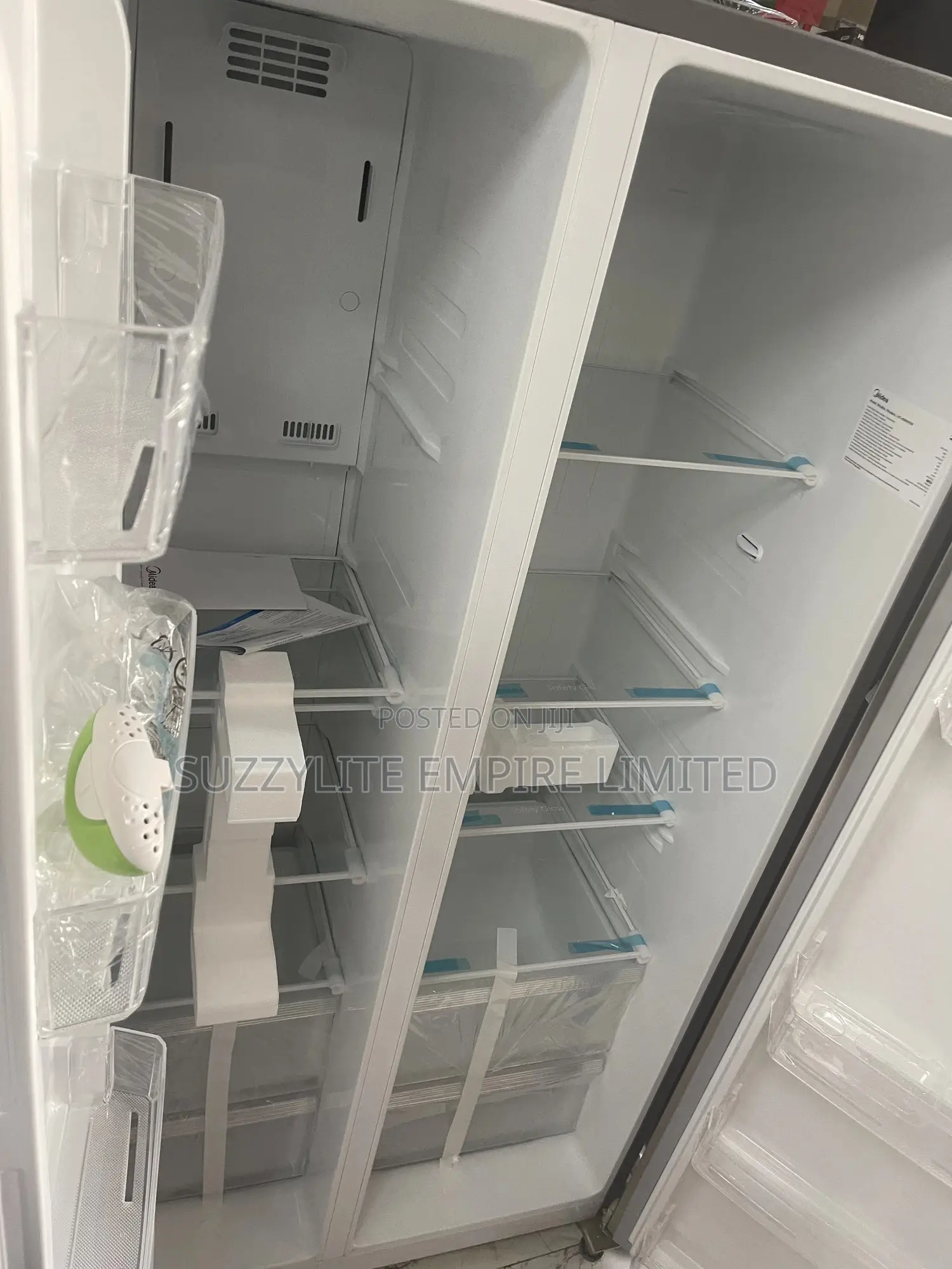 Midea Side By Side Refrigerator 520 Liter Low Energy Saving