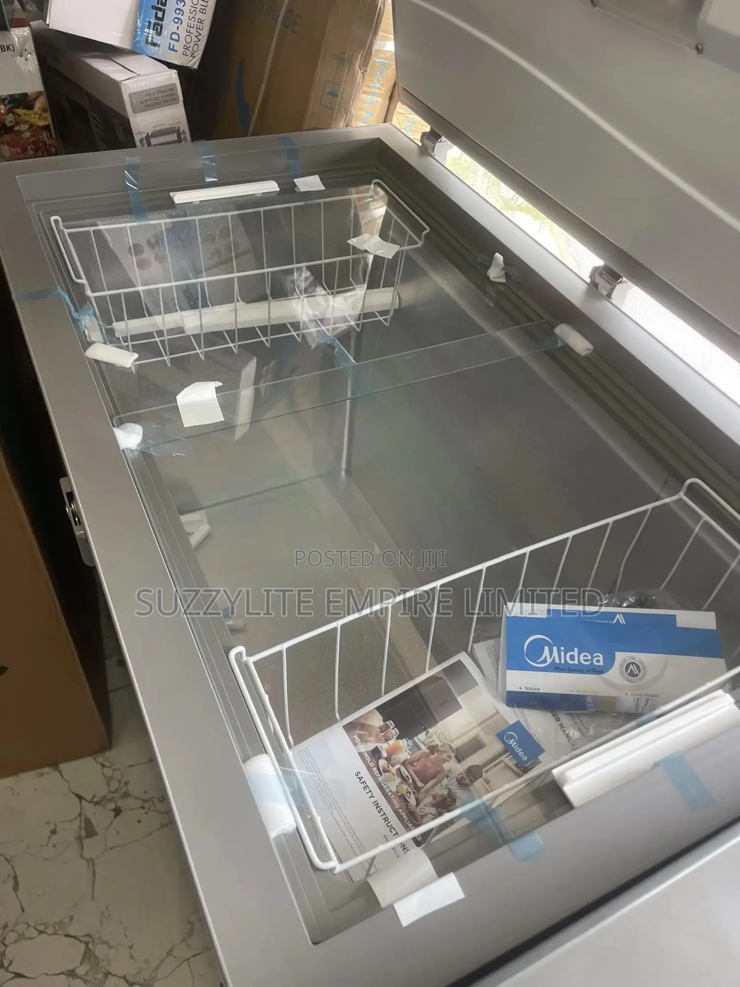 Midea 290 Liters Chest Freezer Sh377cn 377 Energy Saving