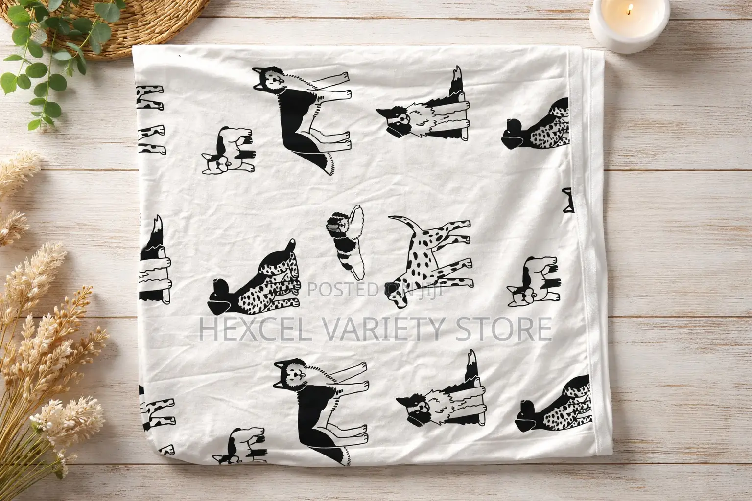 Multipurpose Soft Cotton Baby Blanket – Comfortable for Newborn
