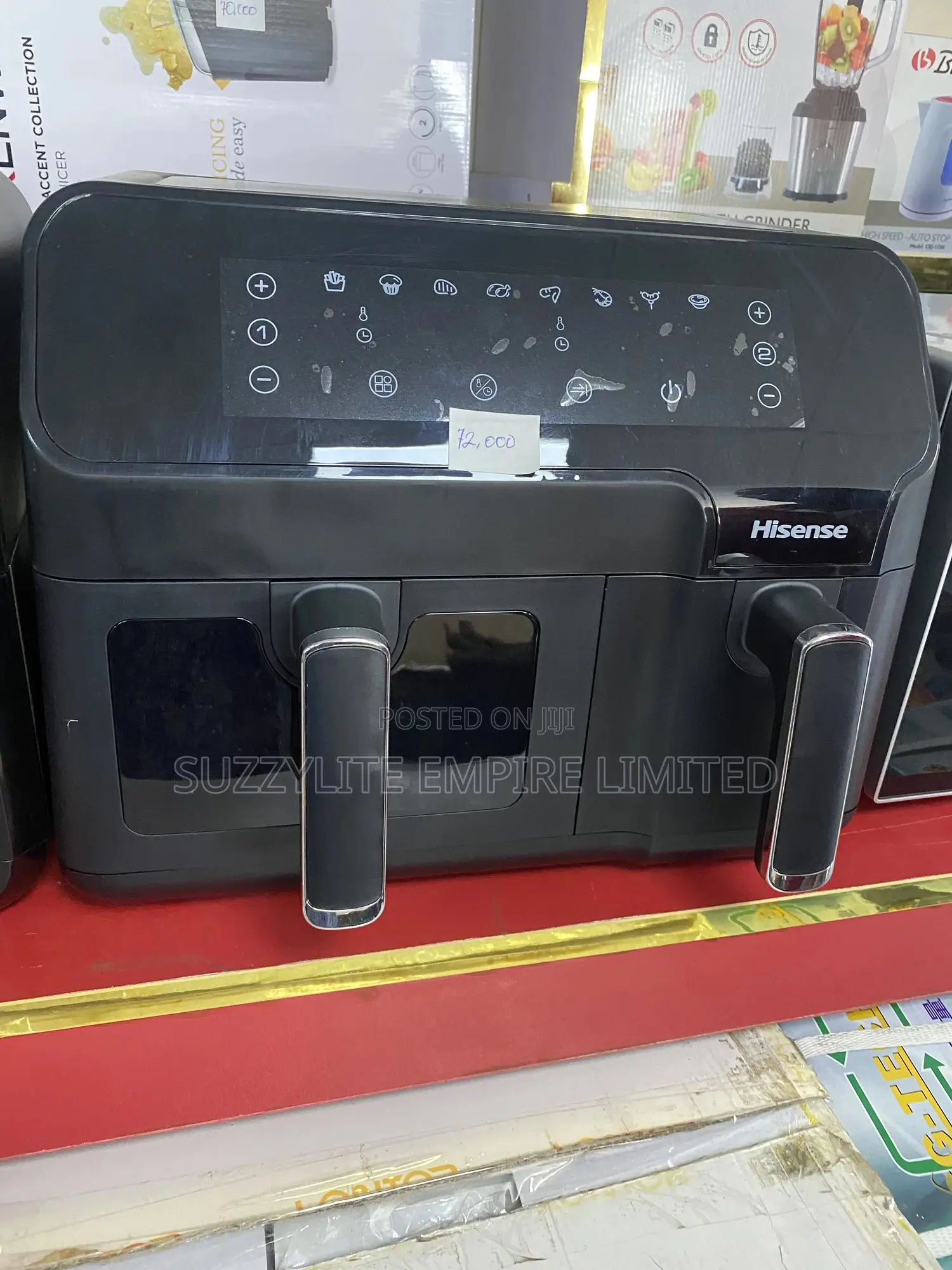 Hisense Rugged Electric Dual Air Fryer