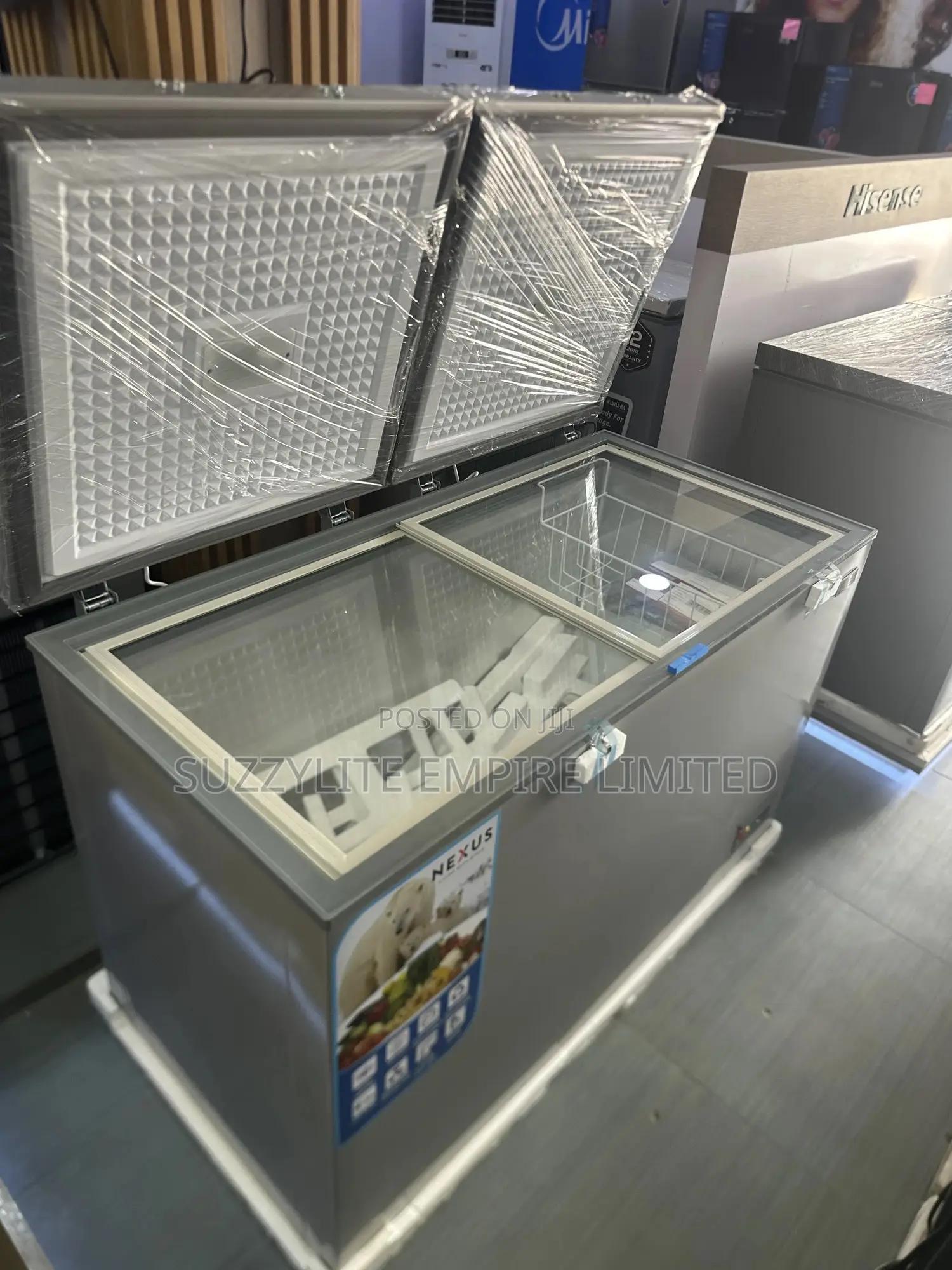 Nexus 400 Liters Chest Freezer Double Door