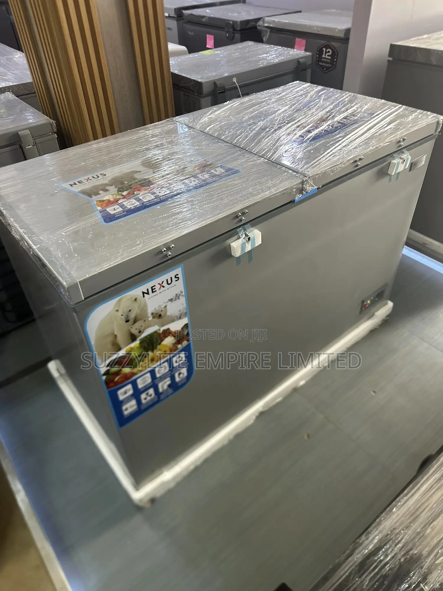 Nexus 400 Liters Chest Freezer Double Door