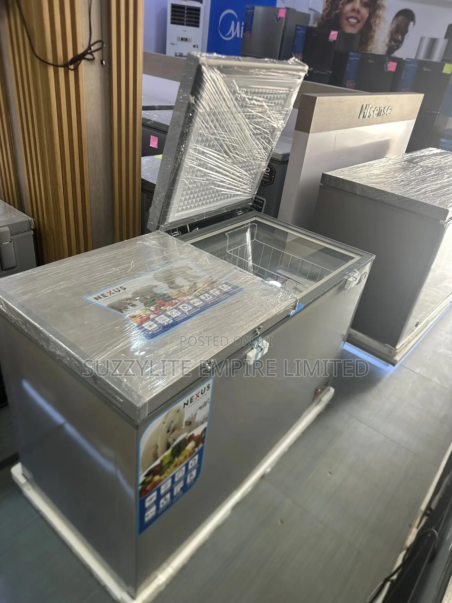 Nexus 400 Liters Chest Freezer Double Door