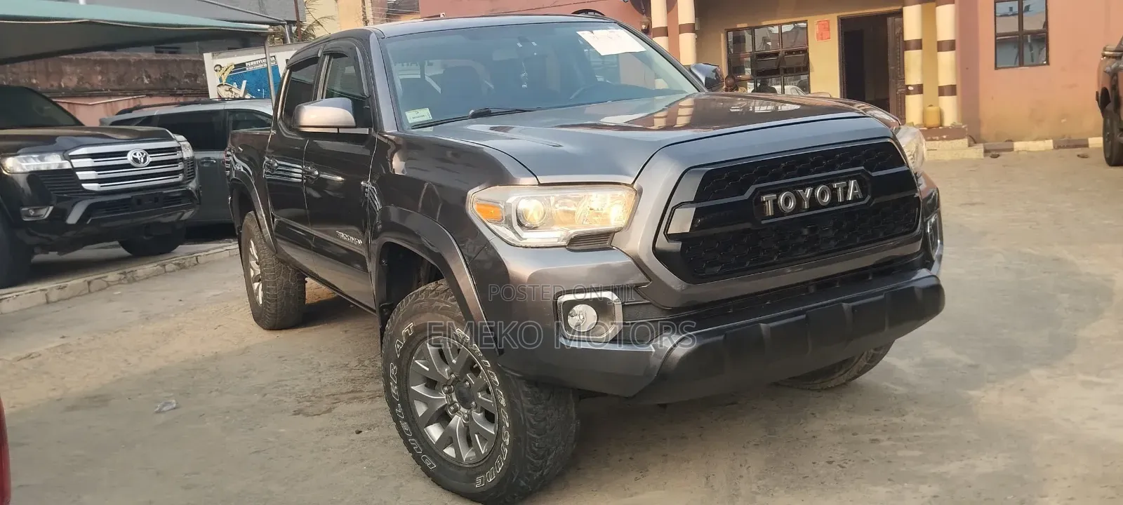 Toyota Tacoma 4dr Double Cab 2016 Gray