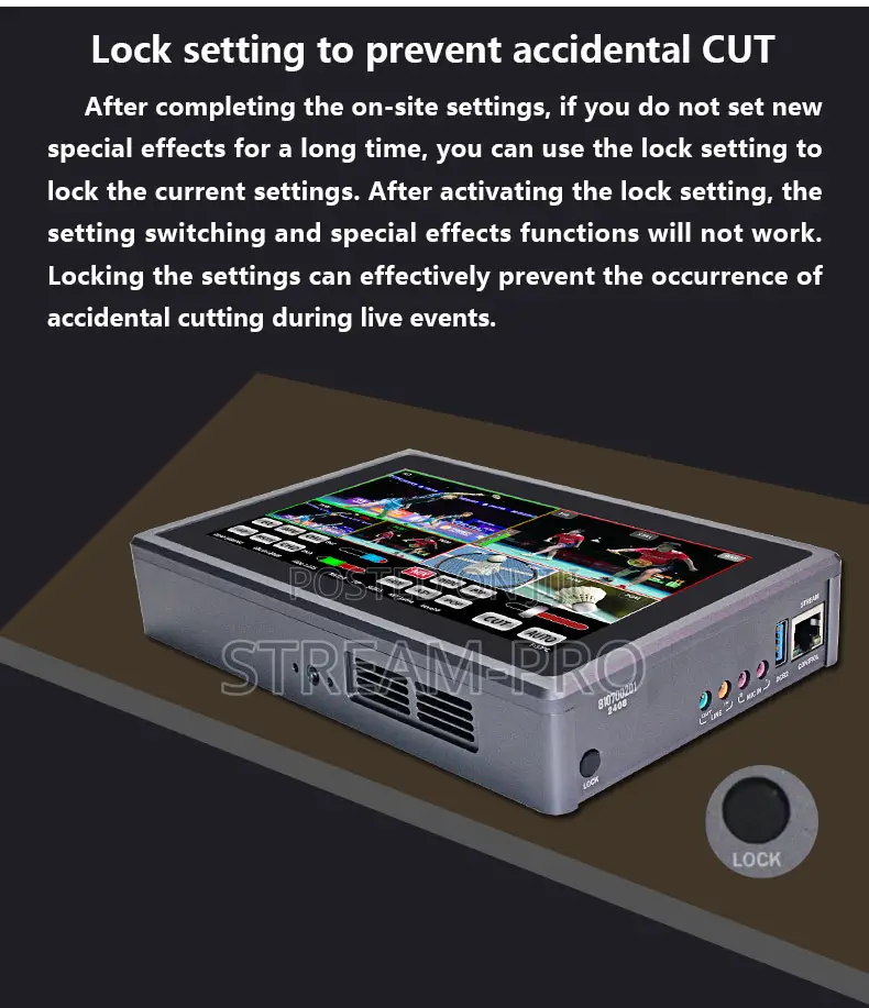 Devicewell Hds8107 Touch Screen, 4 Hdmi Video Switcher