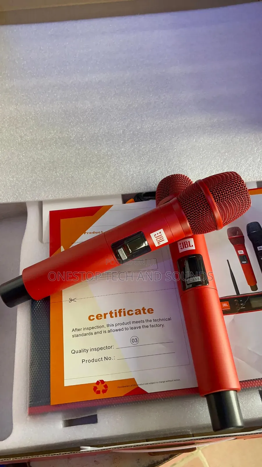 Original JBL Urx 9900p Wireless Micropho