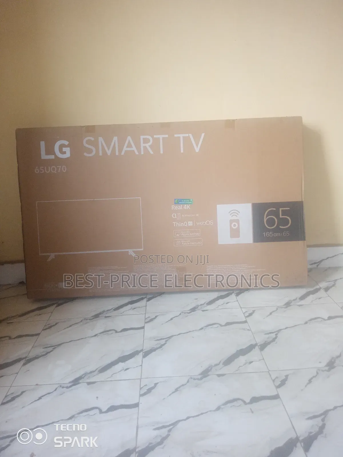 65 Inches Lg Led With White Cartoon