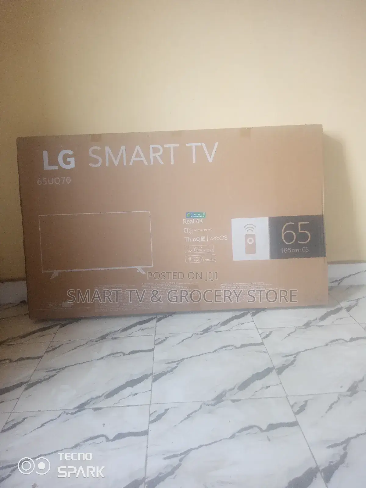 65 Inches Lg Led With White Cartoon