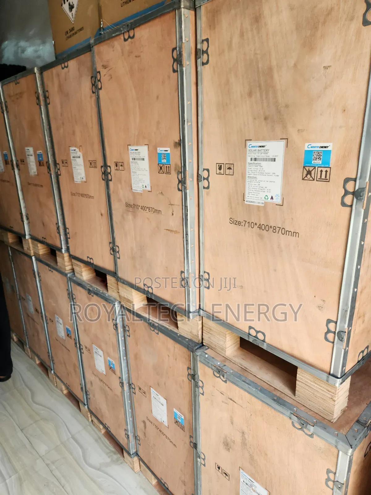 Cworth 20kwh 51.2v Lithium Battery