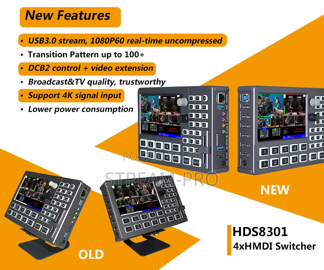 Devicewell Hds8301,Stream+Record+5"Lcd+4