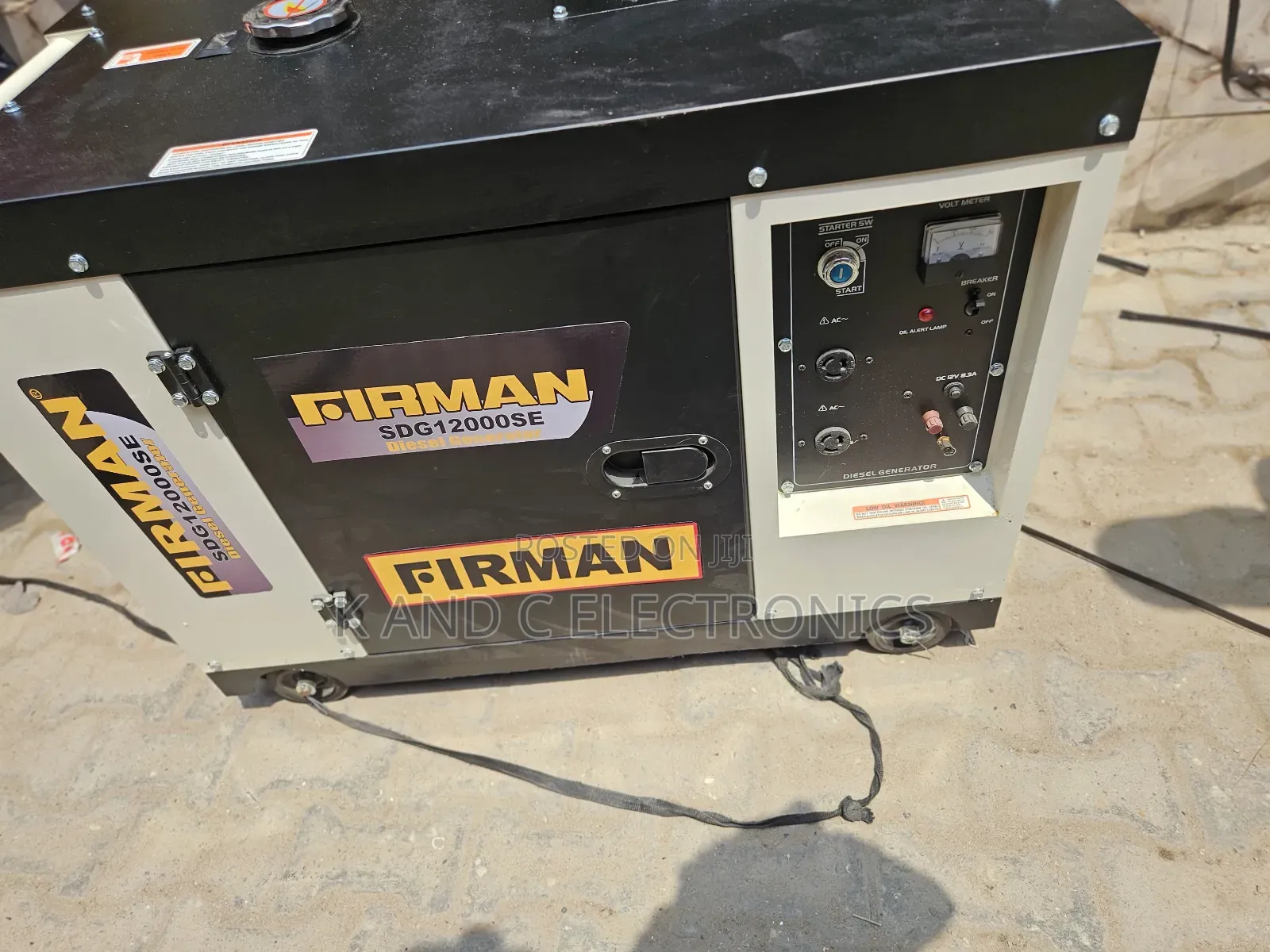Firman Heavy Load 10kva Diesel Soundproof Generator