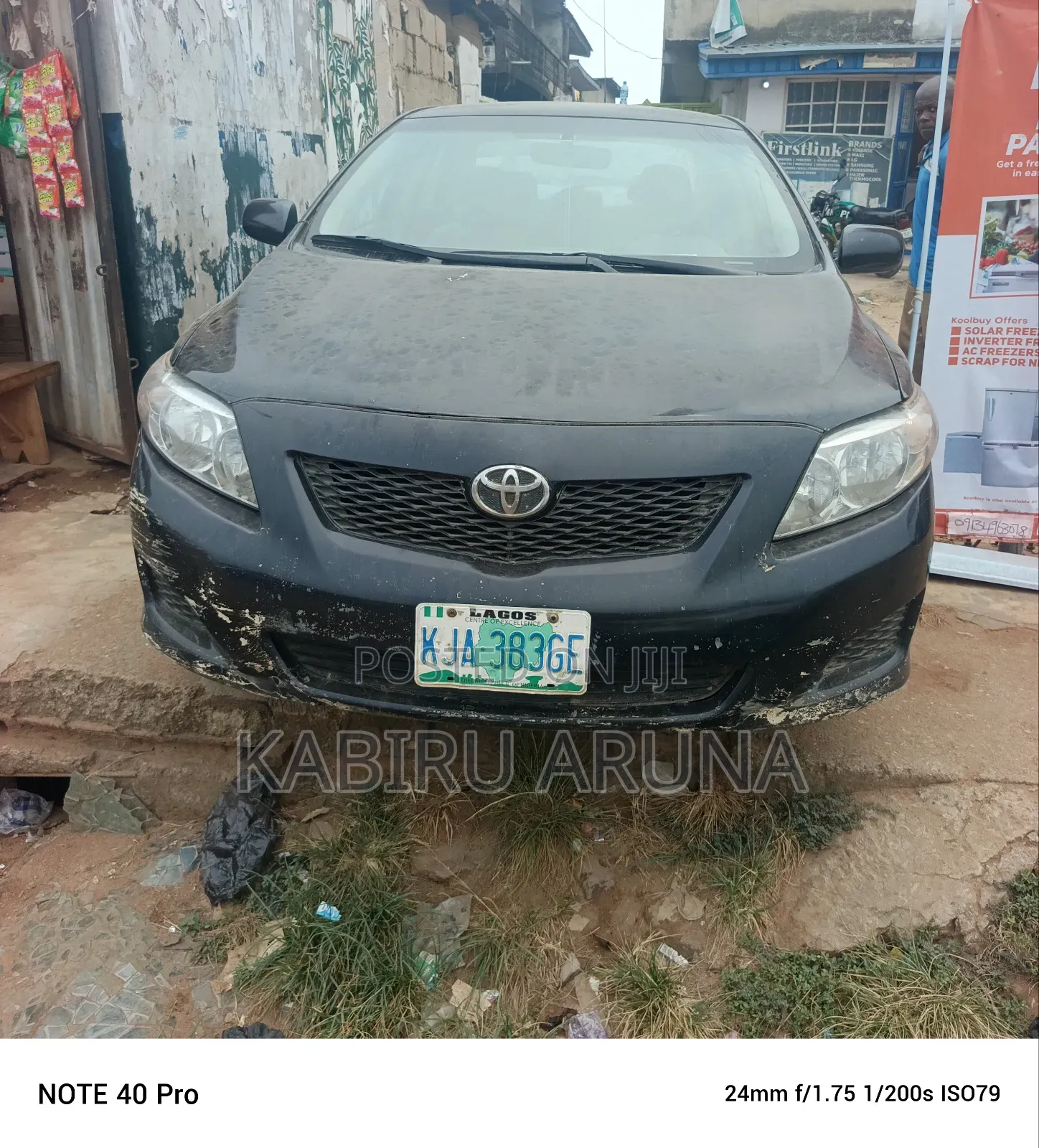 Toyota Corolla 2010 Black