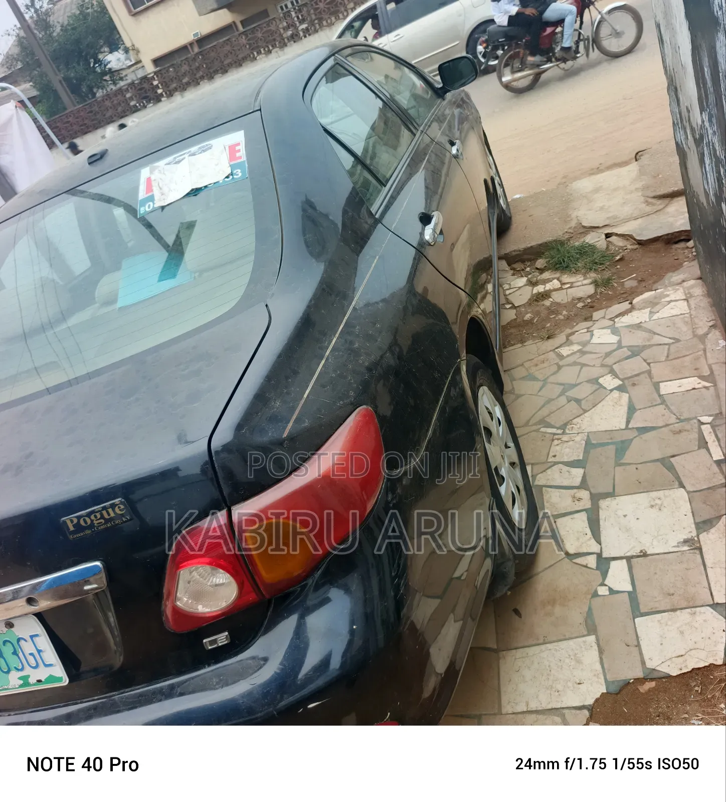 Toyota Corolla 2010 Black