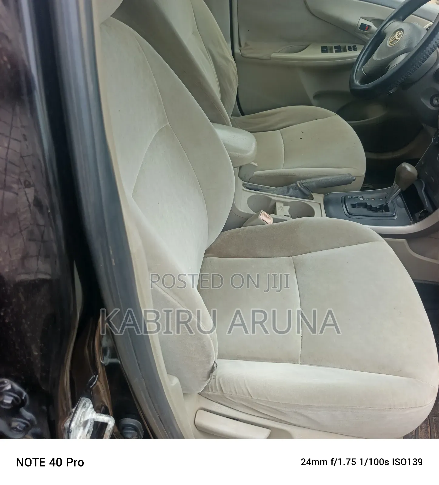 Toyota Corolla 2010 Black