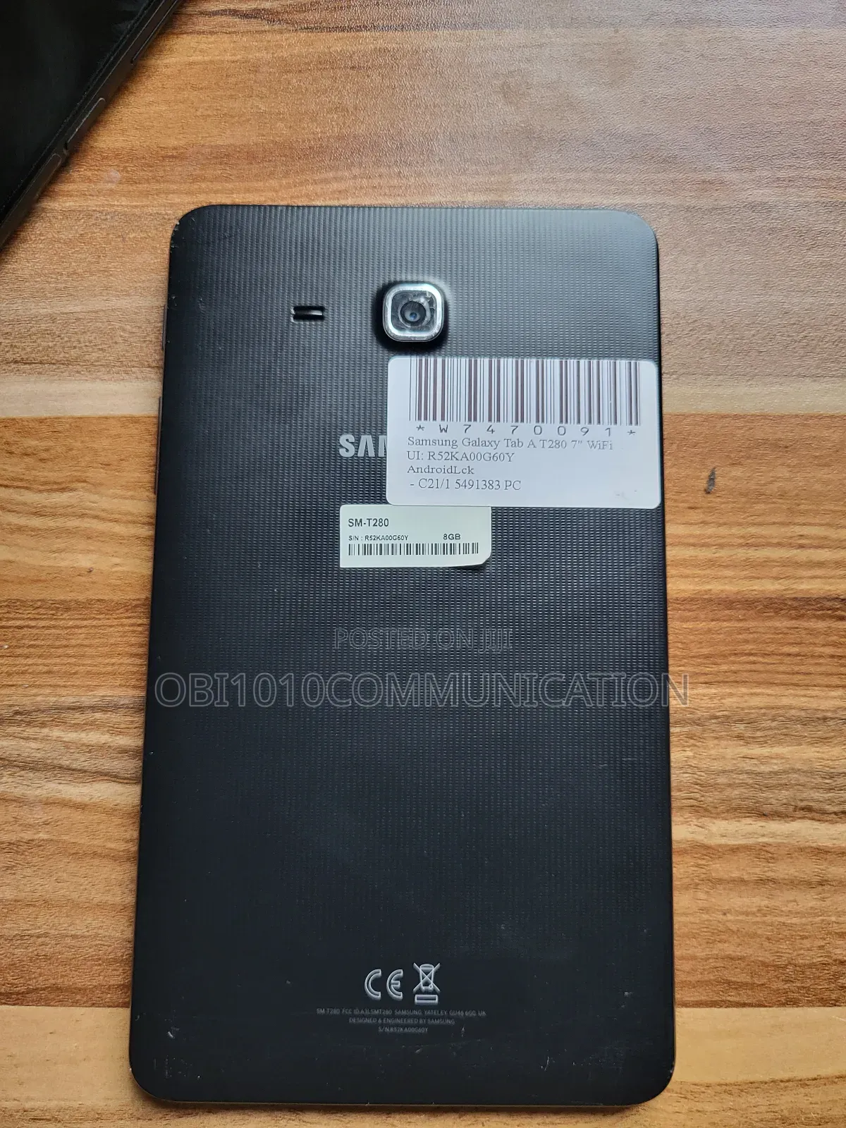 Samsung Galaxy Tab A 7.0 8 GB Black