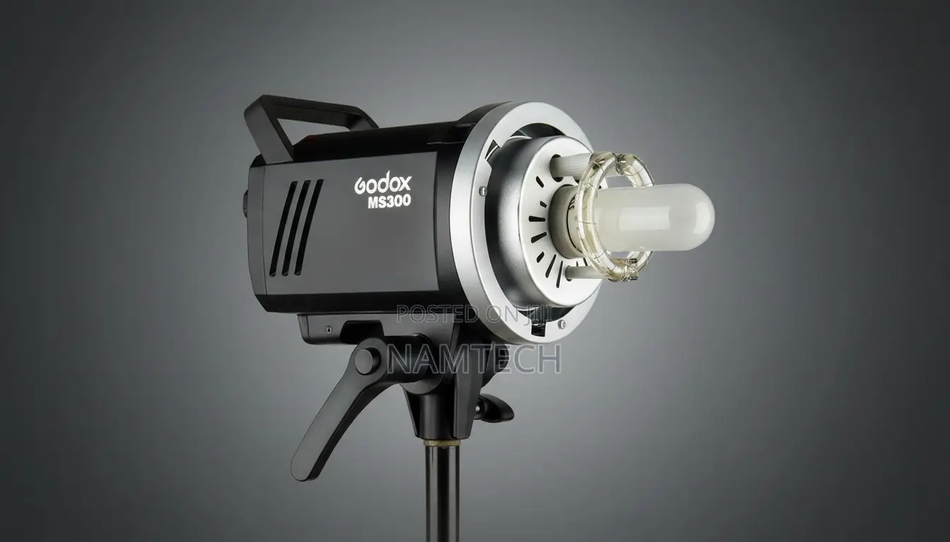 Godox Ms300 Studio Monolight - Professional 300ws Compact Strobe Flash
