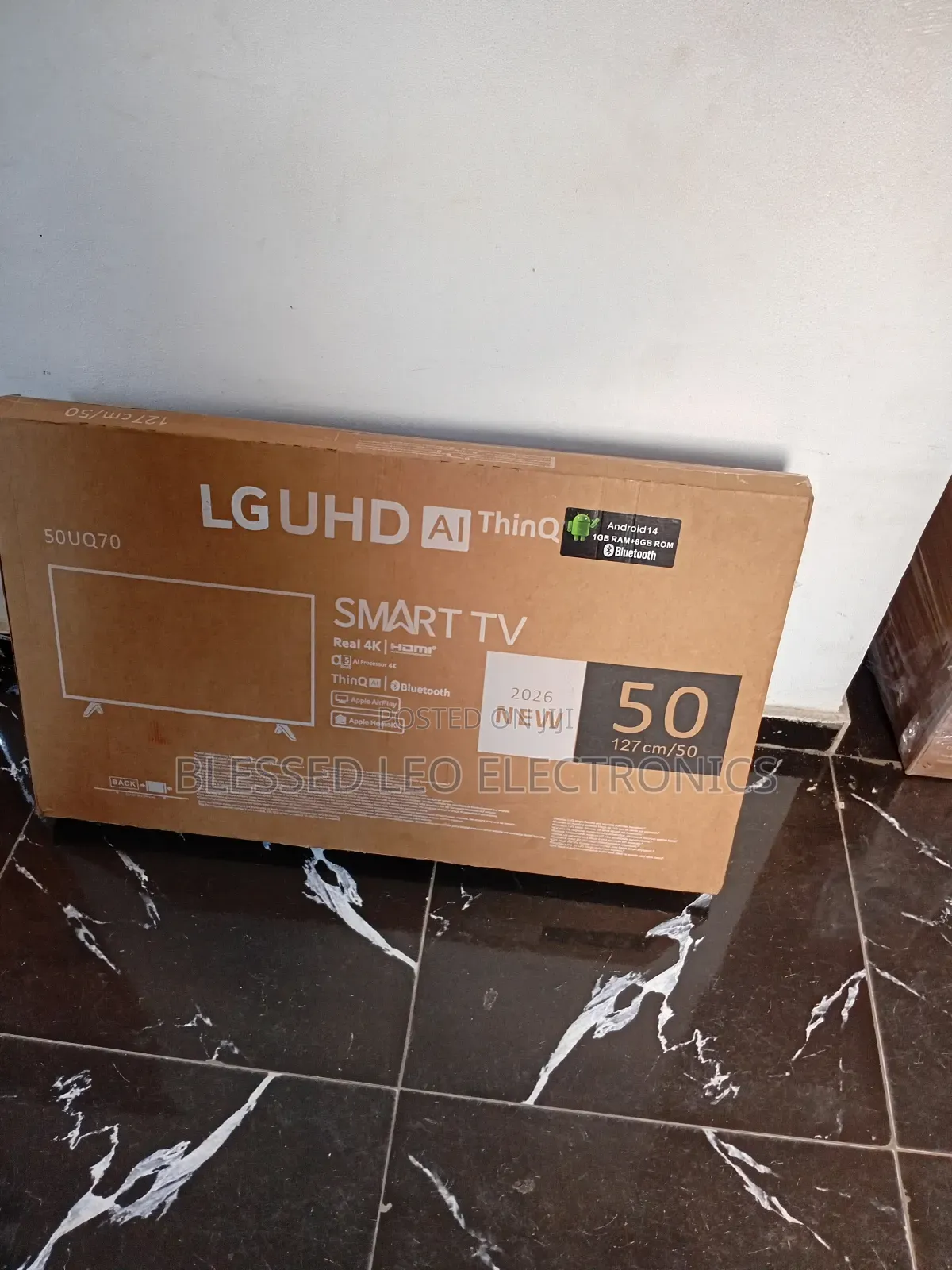50 Inches With Mute Standard Tv
