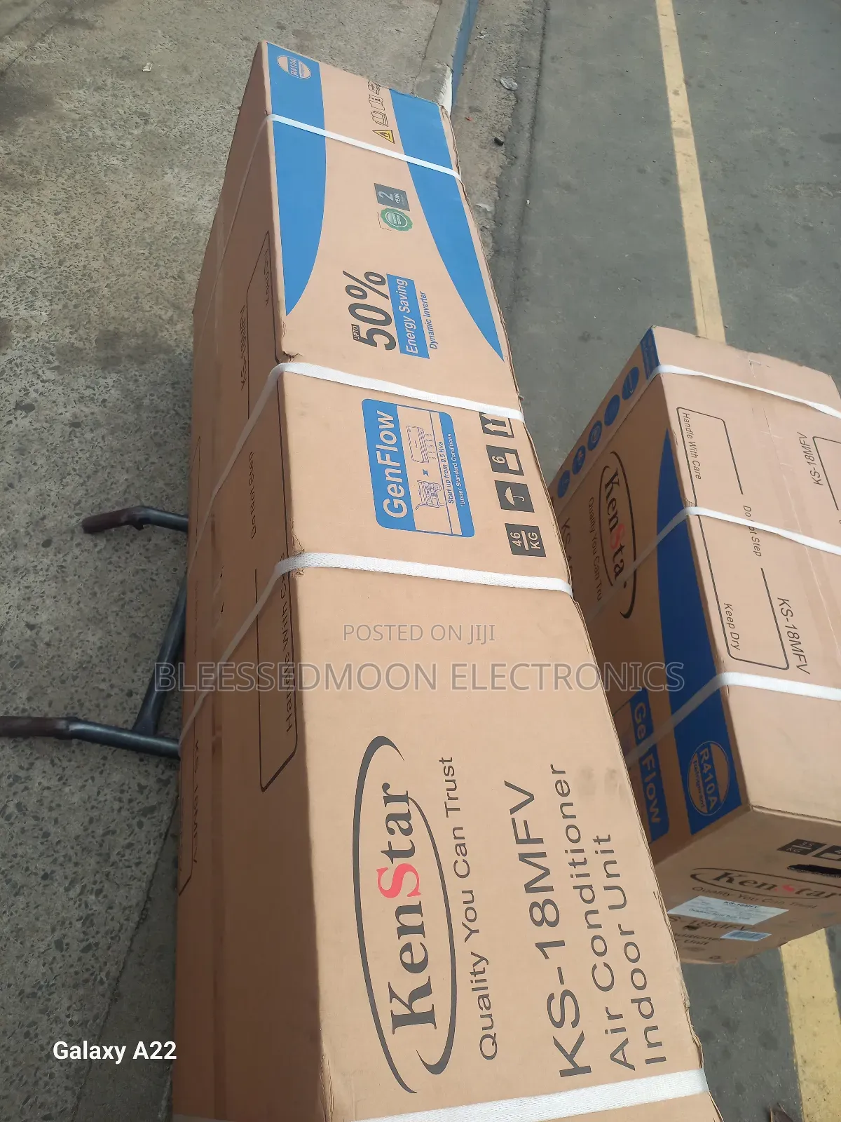 Kenstar Inverter Standing Unit Ac 2hp Rockets  Flow With Kits